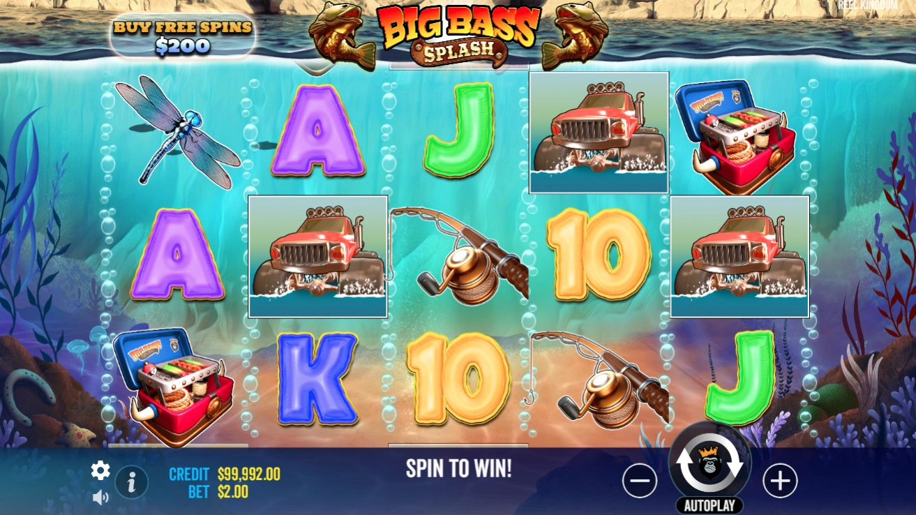 Look at Big Bass Splash and the Slot Series